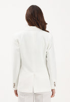 VICOLO Giacca bianca da donna dal taglio sartoriale TAB0246 A02 VICOLO 