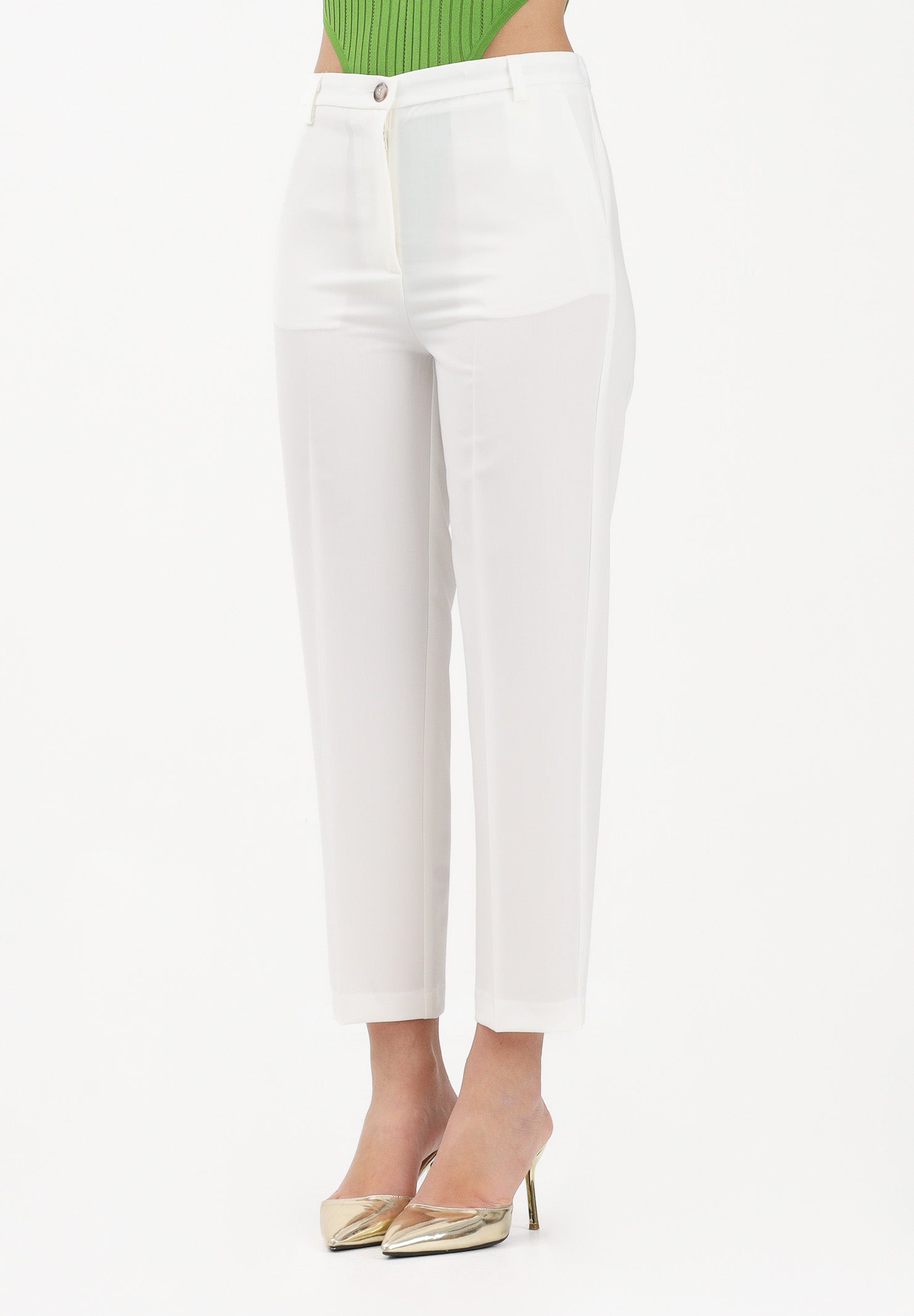VICOLO Pantalone bianco da donna TAB0249 A02 VICOLO 