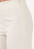 VICOLO Pantalone elegante burro da donna dal taglio palazzo TAB0259 ABU04 VICOLO 