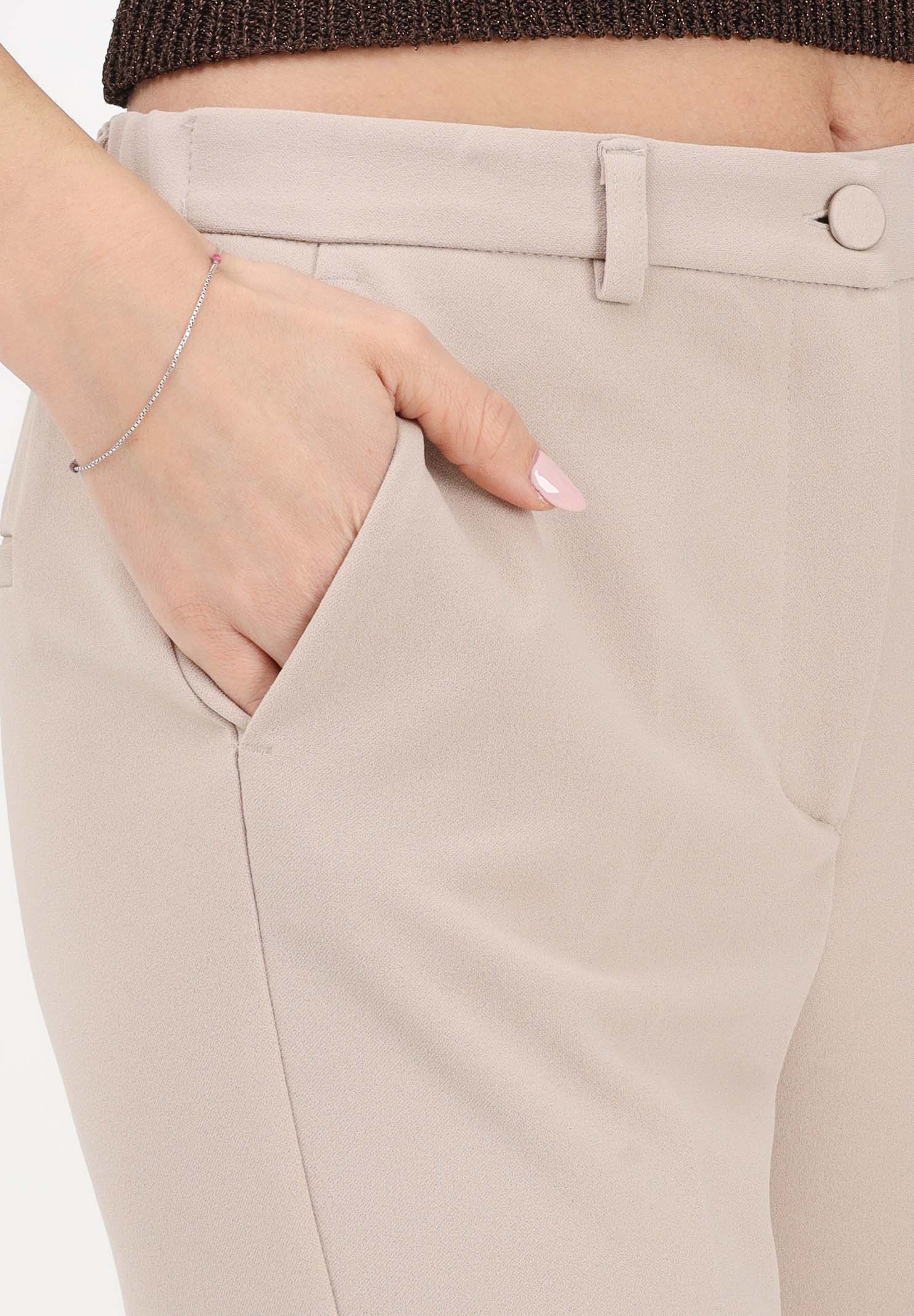 VICOLO Pantalone elegante beige da donna TAB0262 ABU061 VICOLO 