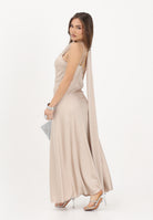 VICOLO Abito lungo champagne da donna TAB1736 CH VICOLO 