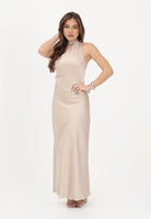 VICOLO Abito lungo champagne da donna TAB1736 CH VICOLO 