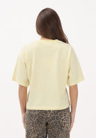 VICOLO T-shirt a manica corta gialla da donna UAB0022 ABU202 VICOLO 