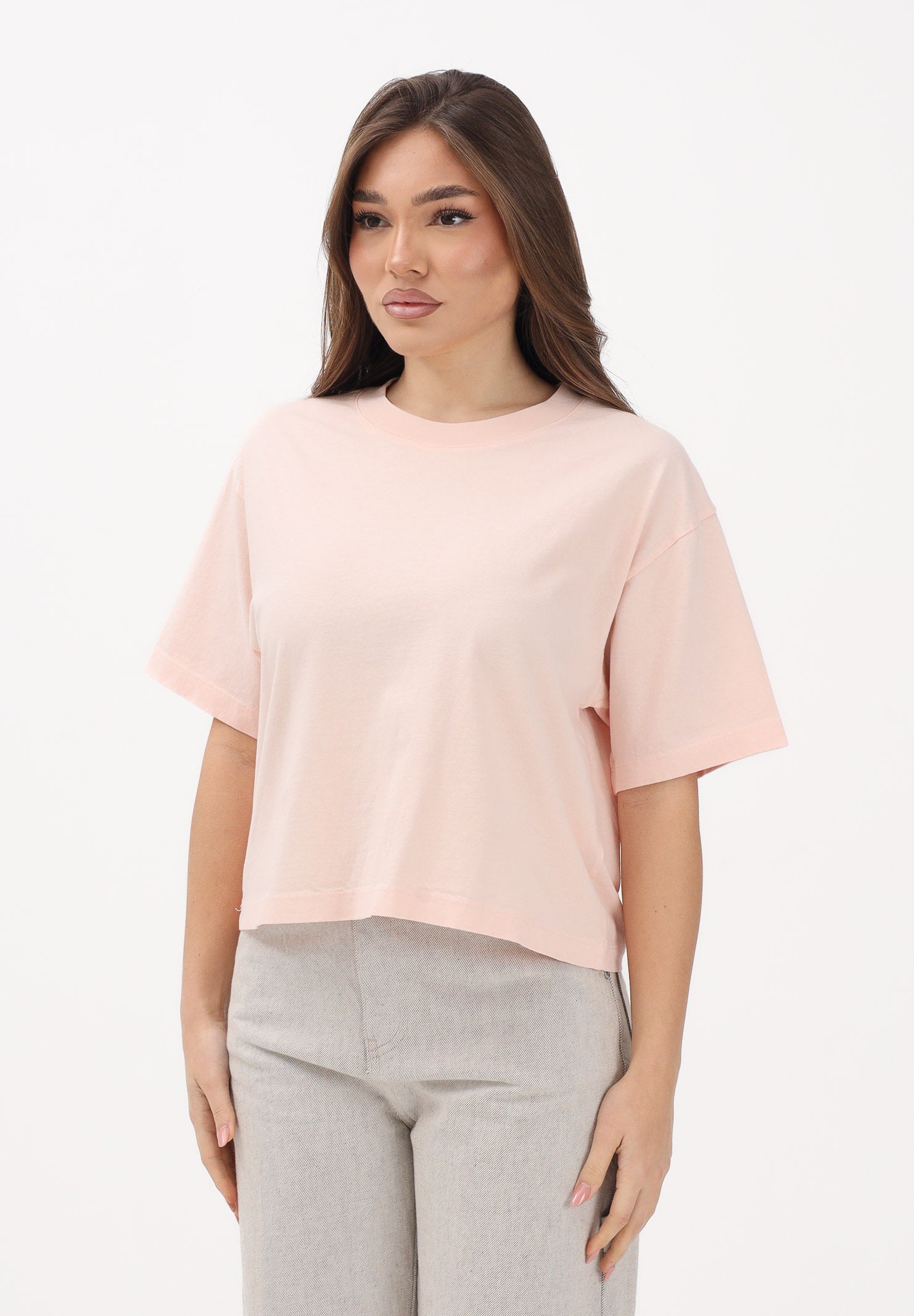 VICOLO T-shirt a manica corta rosa da donna UAB0022 ABU30 VICOLO 
