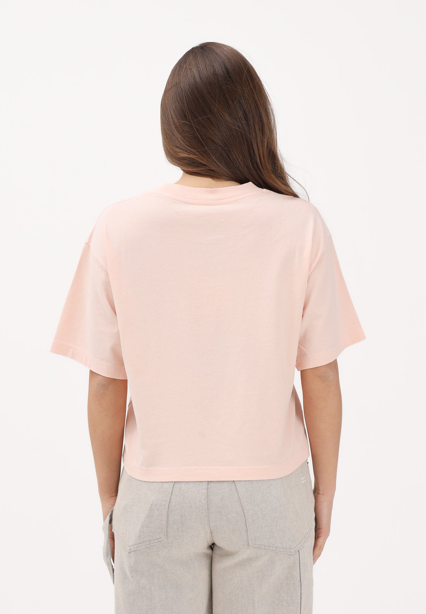 VICOLO T-shirt a manica corta rosa da donna UAB0022 ABU30 VICOLO 