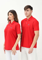 LACOSTE Polo rossa per uomo e donna con patch logo coccodirllo 1212 240 LACOSTE 