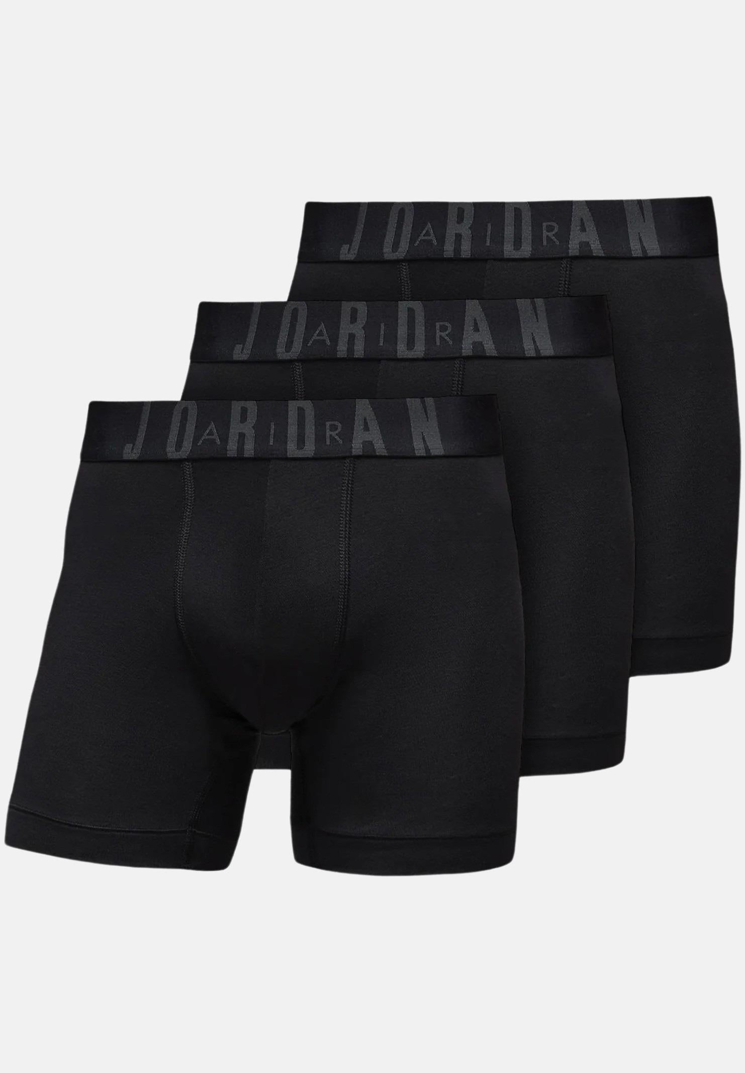 JORDAN Set di boxer (3 paia) neri da uomo con logo JM0621 023 JORDAN 