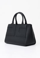 ELISABETTA FRANCHI Borsa a mano nera da donna con logo BS35A56E2 110 ELISABETTA FRANCHI 