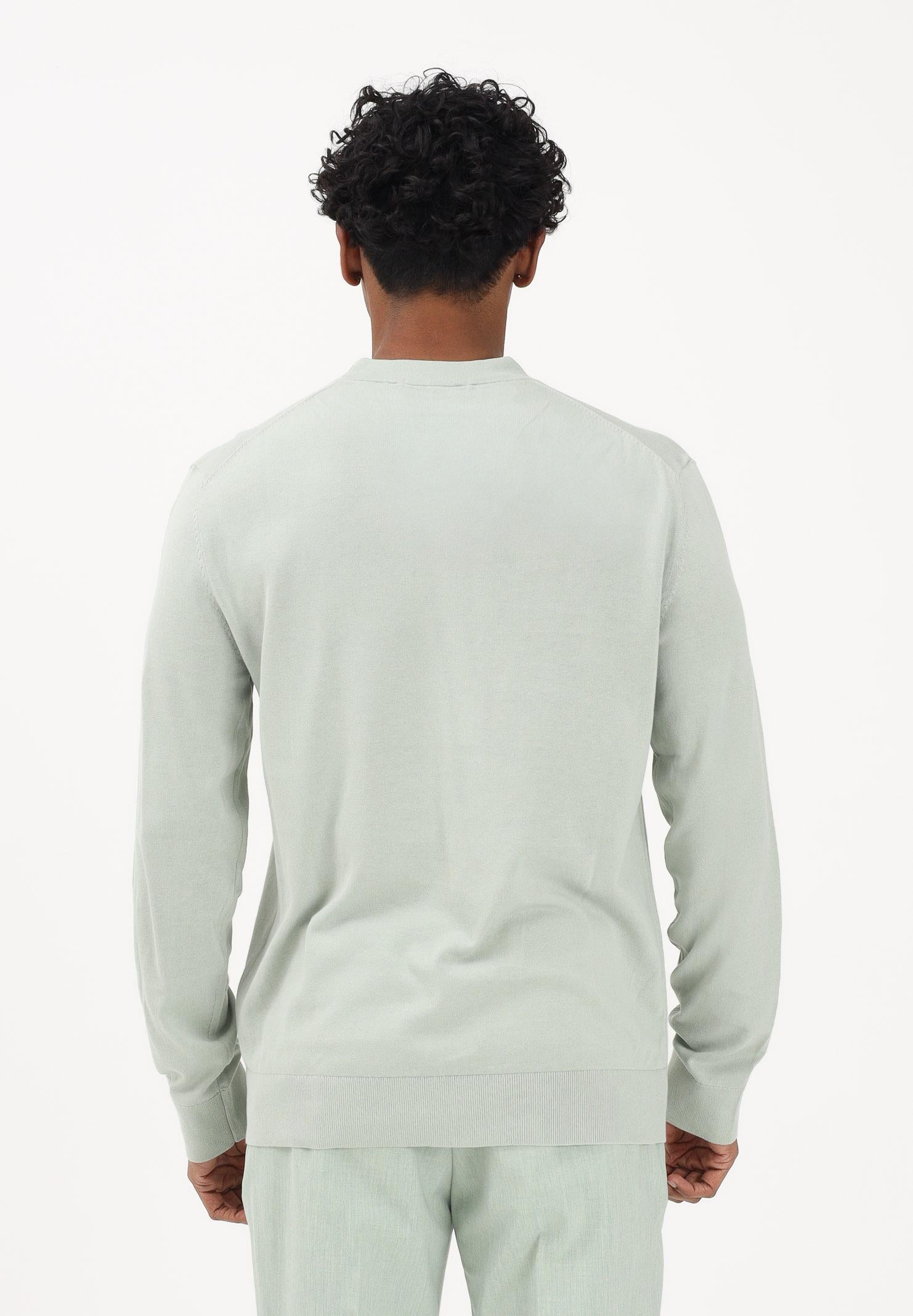 SELECTED HOMME Maglioncino girocollo verde menta da uomo 16099817 AQGR SELECTED HOMME 