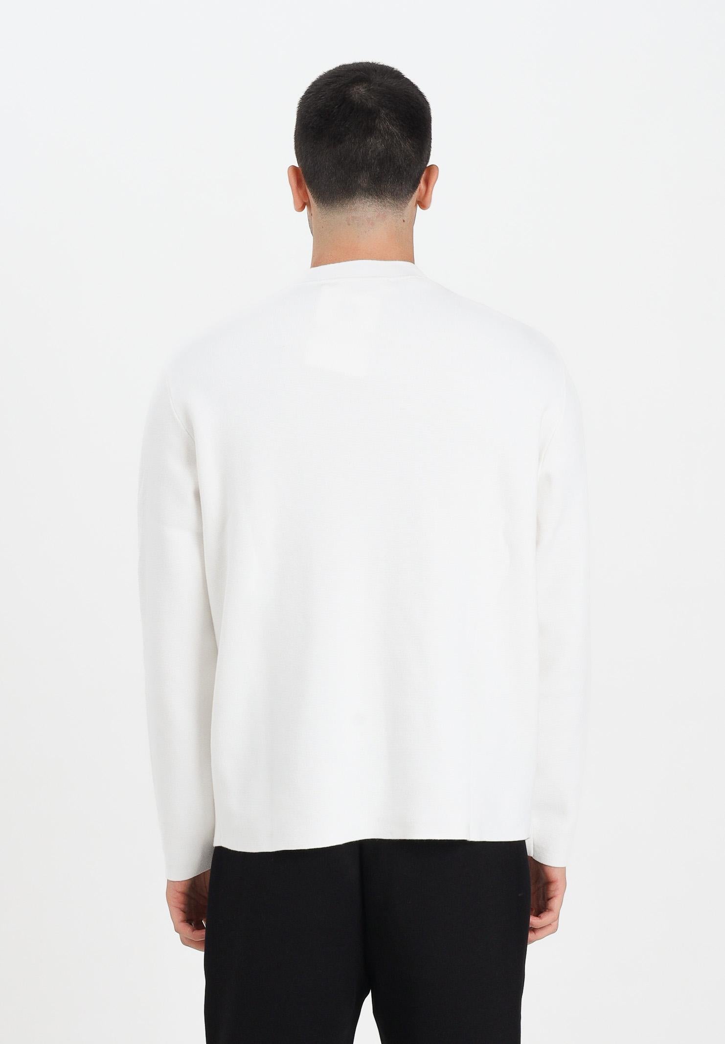 SELECTED HOMME Maglioncino girocollo panna da uomo 16098435 Egret SELECTED HOMME 