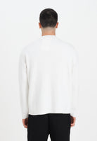 SELECTED HOMME Maglioncino girocollo panna da uomo 16098435 Egret SELECTED HOMME 