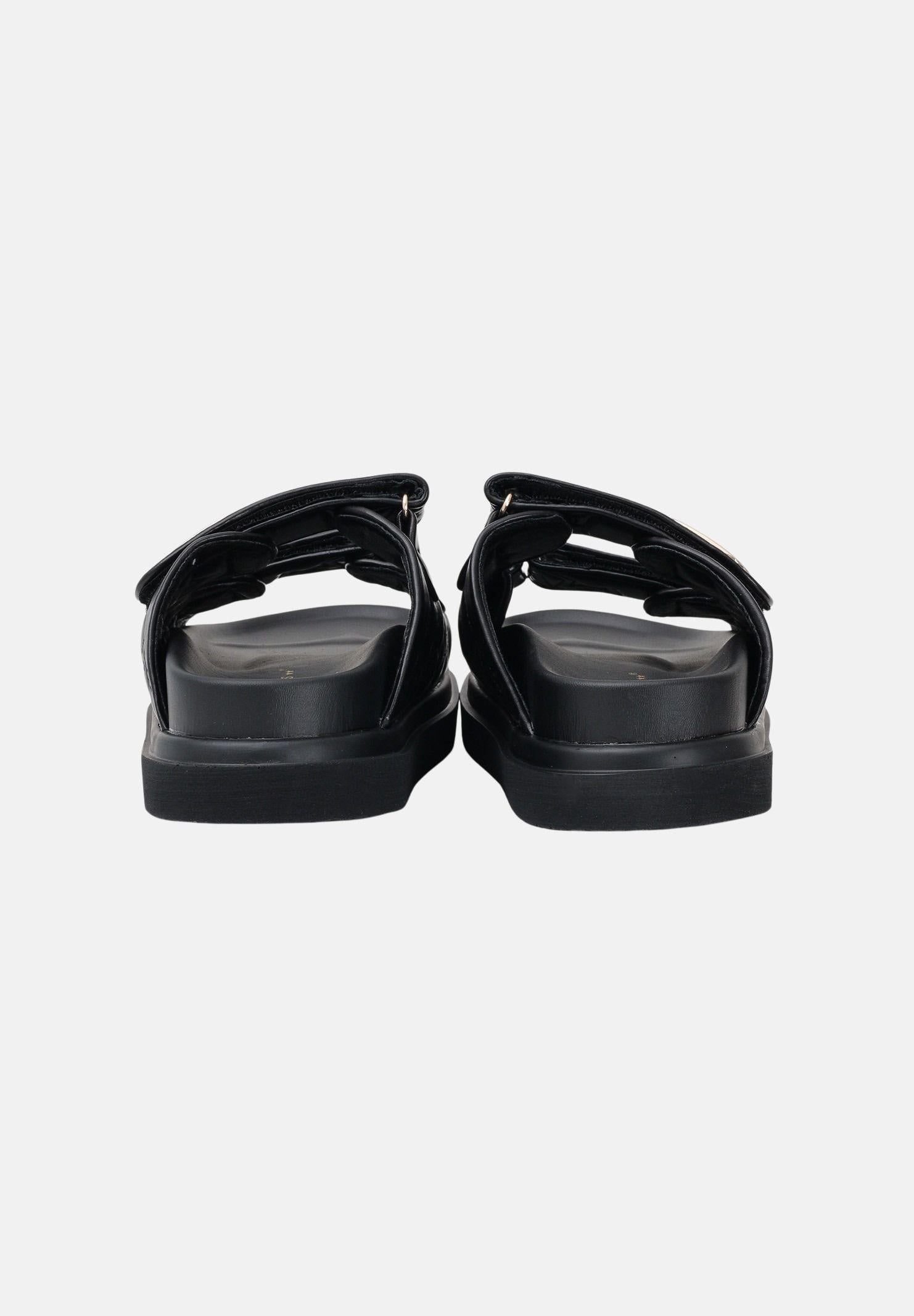 MARC ELLIS Ciabatte platform nere da donna ME261-D300 BX1 MARC ELLIS 
