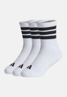 ADIDAS PERFORMANCE Calzini (3paia) 3-STRIPE SPORTSWEAR bianchi per bambino e bambina JZ0531 . ADIDAS PERFORMANCE 