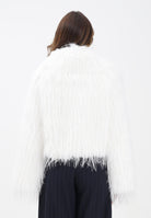 PINKO Pelliccia caban bianca da donna 106045A2ZO Z14 PINKO 