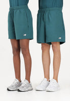 NEW BALANCE Shorts sportivo ESSENTIALS petrolio per uomo e donna MS41520AAV . NEW BALANCE 