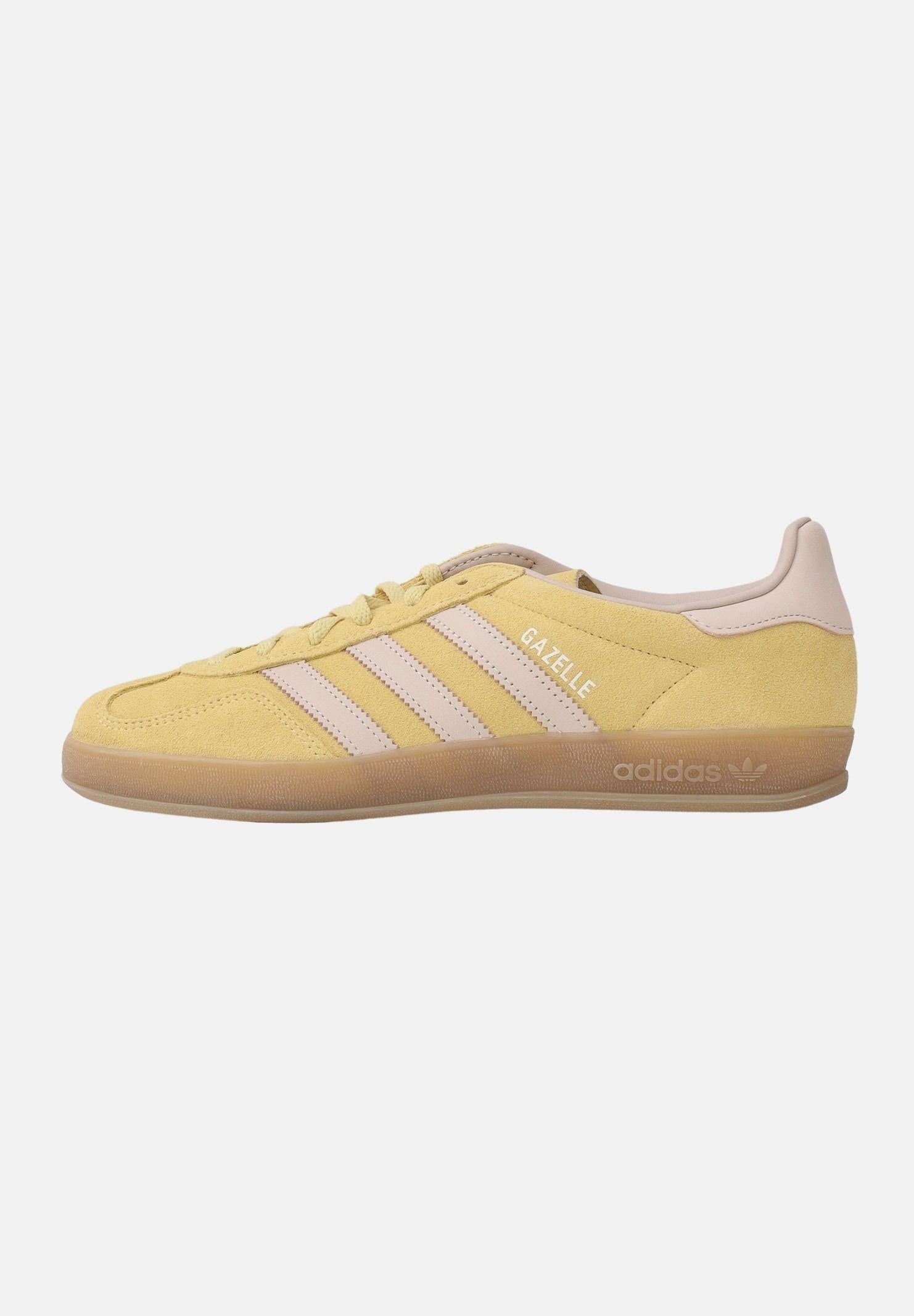 ADIDAS ORIGINALS Sneakers Gazelle Indoor gialle e beige per uomo e donna IH9220 . ADIDAS ORIGINALS 