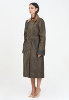 BARBOUR Trench cerato Brackley verde oliva da donna 242 - LWX1399 LWX SN91 BARBOUR 
