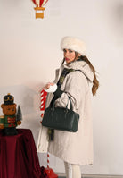 MAX MARA Parka beige da donna con eco pelliccia interna 2526026012600 001 MAX MARA 