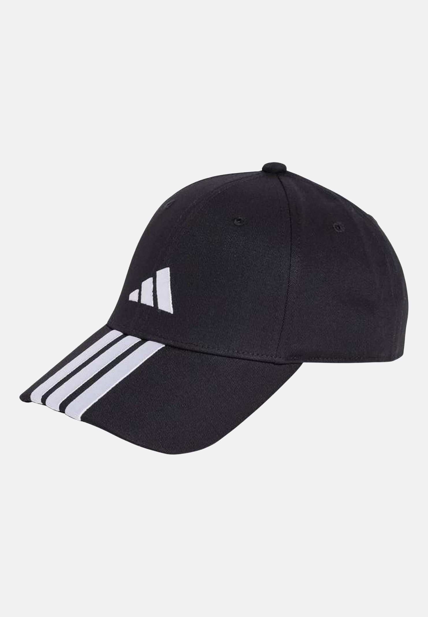 Cappello con visiera 3-Stripes New Logo nero per uomo e donna JG1072  ADIDAS PERFORMANCE 