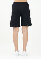 DSQUARED2 Shorts sportivo nero per donna, ragazzi e bambini con stampa logo DQ2930D0094 DQ900 DSQUARED2 