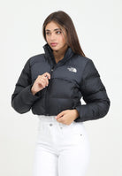 THE NORTH FACE Piumino Cropped Saikuru nero da donna NF0A89JCKT01 . THE NORTH FACE 