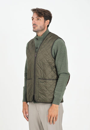 BARBOUR Smanicato Polarquilt verde da uomo da abbinare alla giacca Ashby 252MMLI0002 OL91 BARBOUR 