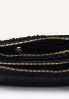 PINKO Borsetta Mini Double full strass nera da donna 105359A2WF Z99Q PINKO 