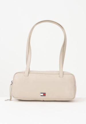 TOMMY JEANS Borsa a spalla CITY beige da donna AW0AW18075 ABY TOMMY JEANS 
