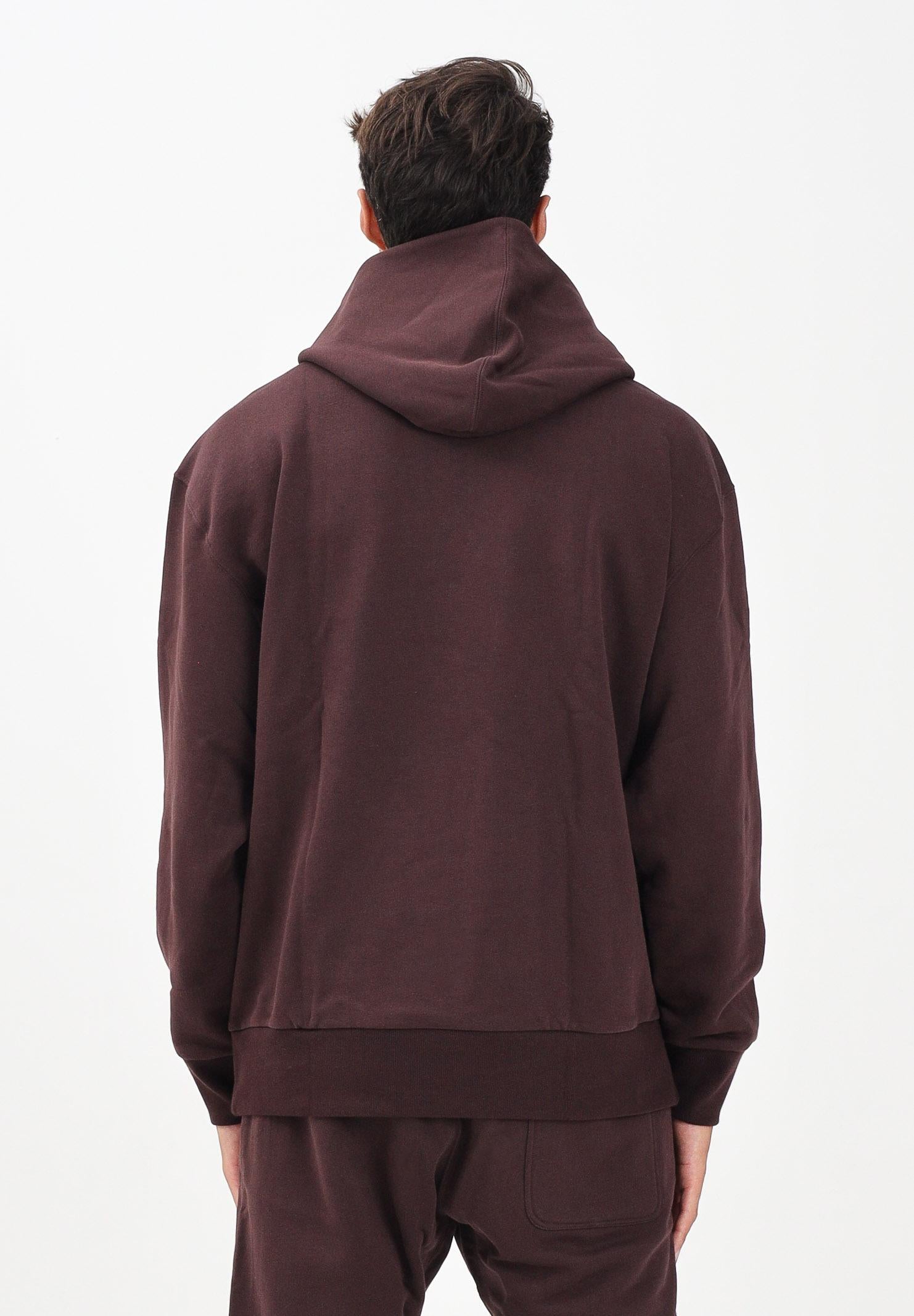 ADIDAS PERFORMANCE Felpa con cappuccio ALL SZN Fleece marrone da uomo JX5090 . ADIDAS PERFORMANCE 