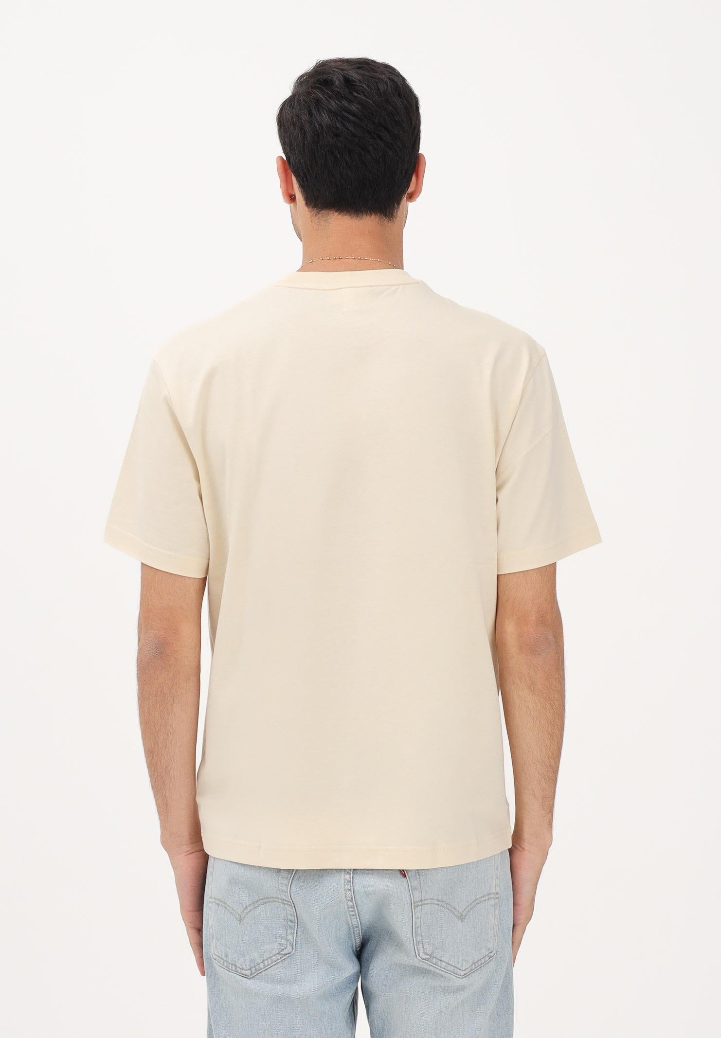 LACOSTE T-shirt a manica corta beige per uomo e donna con logo TH7318 056 LACOSTE 