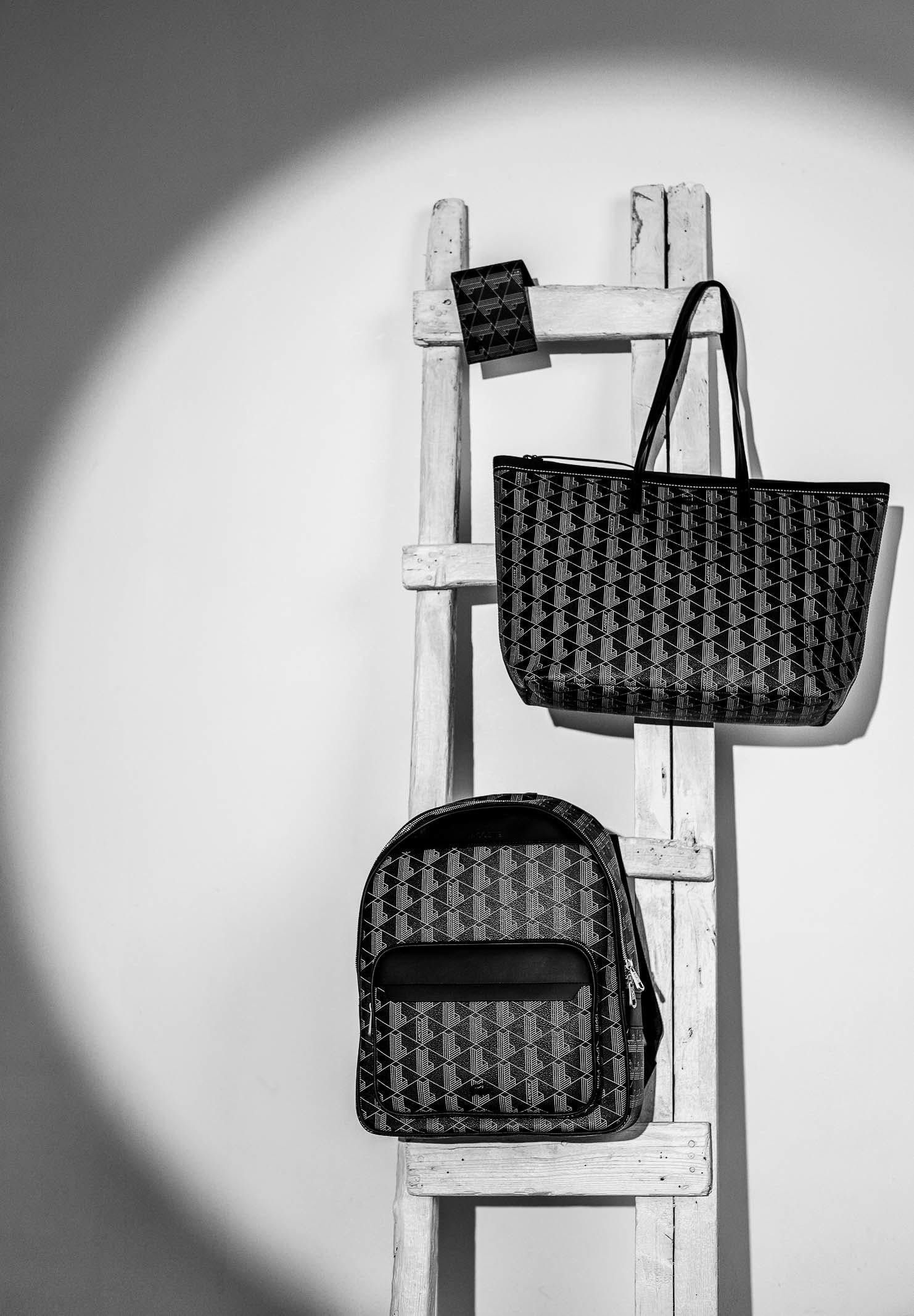 LACOSTE Shopper nera da donna con pochette Zely NF5001 N56 LACOSTE 