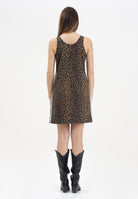 ADIDAS ORIGINALS Abito corto Leopard beige da donna KA2677  ADIDAS ORIGINALS 