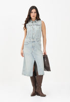 MAISON MARGIELA Abito midi in denim chiaro per donna, ragazze e bambine M60940MM06Y M601 MAISON MARGIELA 