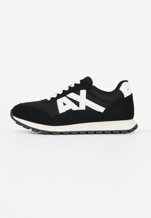 ARMANI EXCHANGE Sneakers nere da uomo con logo AX XM001960AF19388 MC024 ARMANI EXCHANGE 