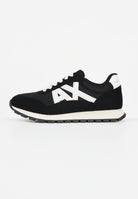 ARMANI EXCHANGE Sneakers nere da uomo con logo AX XM001960AF19388 MC024 ARMANI EXCHANGE 