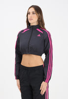 ADIDAS ORIGINALS Giacca a vento Teamgeist adicolor Cropped nera da donna JZ8276  ADIDAS ORIGINALS 