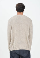 I'M BRIAN Maglione girocollo beige da uomo MA3416 0025 I'M BRIAN 