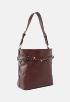 PINKO Borsa a spalla Bucket Belt burgundy da donna 106339A0QO R49Q PINKO 