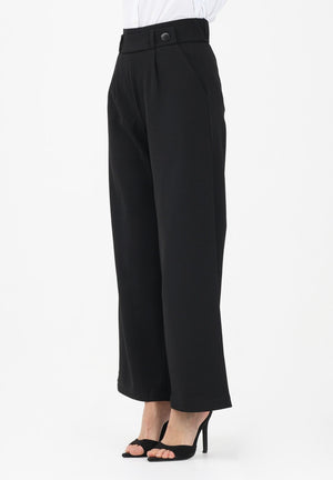 JDY Pantalone nero da donna a vita alta 15208430 BL JDY 