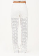ADIDAS ORIGINALS Pantalone sportivo Firebird Classic in pizzo bianco da donna KE3455 . ADIDAS ORIGINALS 