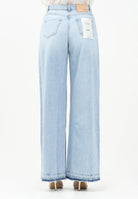 VICOLO Jeans a palazzo in denim chiaro da donna DD5142 ADE VICOLO 