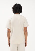 PUMA T-shirt a manica corta Essentials Elevated beige da uomo 692054 87 PUMA 