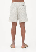 ARMANI EXCHANGE Shorts mare panna da uomo con logo XM000832AF24685 F1167 ARMANI EXCHANGE 