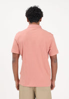 SELECTED HOMME Polo a manica corta rosa pesca da uomo 16100460 RODA SELECTED HOMME 