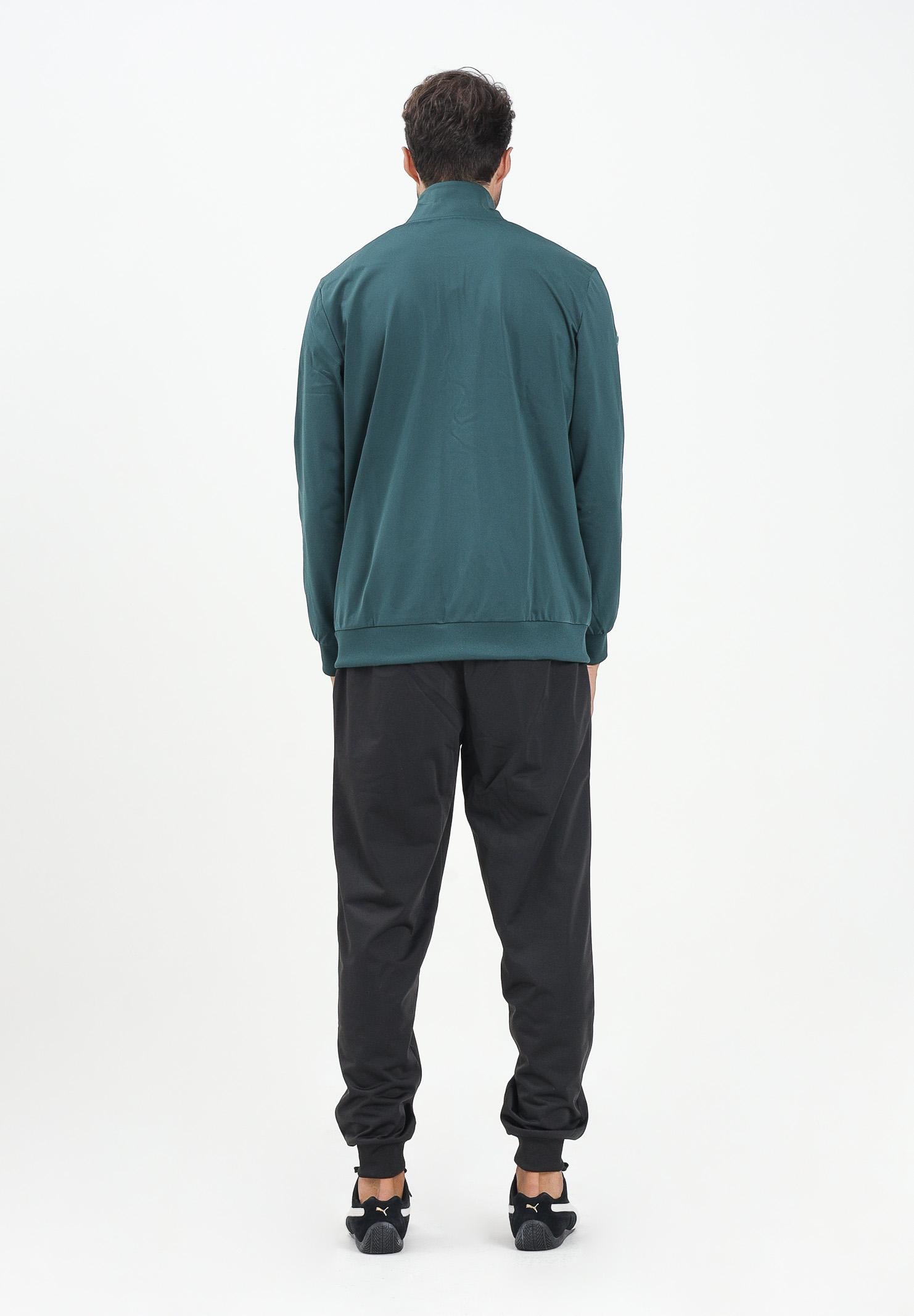 PUMA Tuta Poly Tape verde e nera da uomo 684853 75 PUMA 