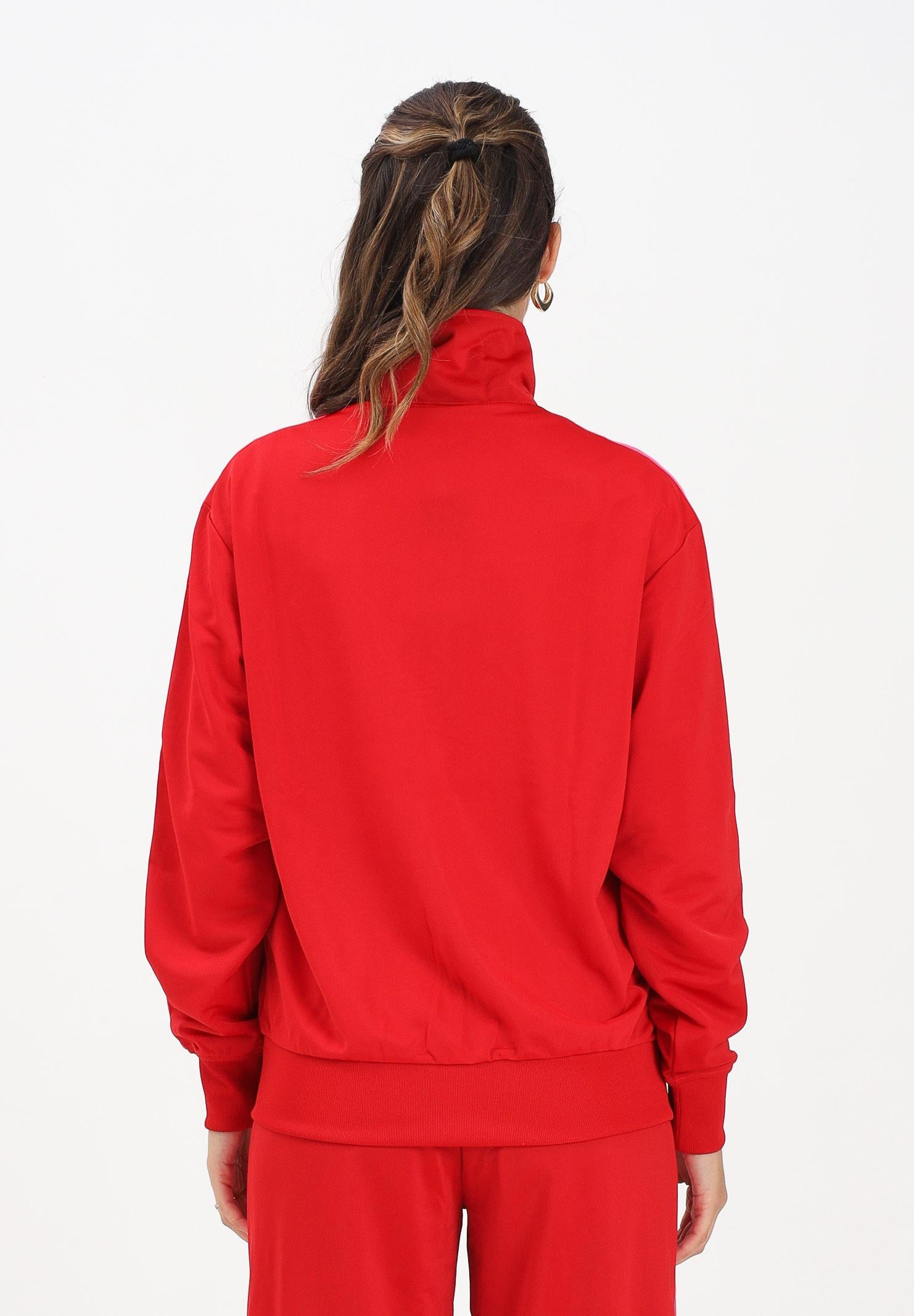 ADIDAS ORIGINALS Felpa con zip Adicolor Classic Firebird Loose rossa da donna JW3665  ADIDAS ORIGINALS 