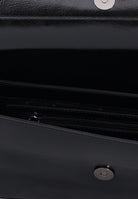 RICHMOND Borsa a spalla nera da donna con logo metallico UWA25303BO BL RICHMOND 