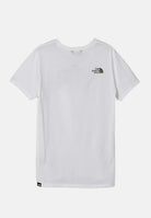 THE NORTH FACE T-shirt a manica corta Easy bianca per bambino e bambina NF0A8DRN9ZN1 . THE NORTH FACE 