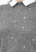 ONLY Maglioncino DOLLY grigio da donna 15353350 MediumGreyMel ONLY 