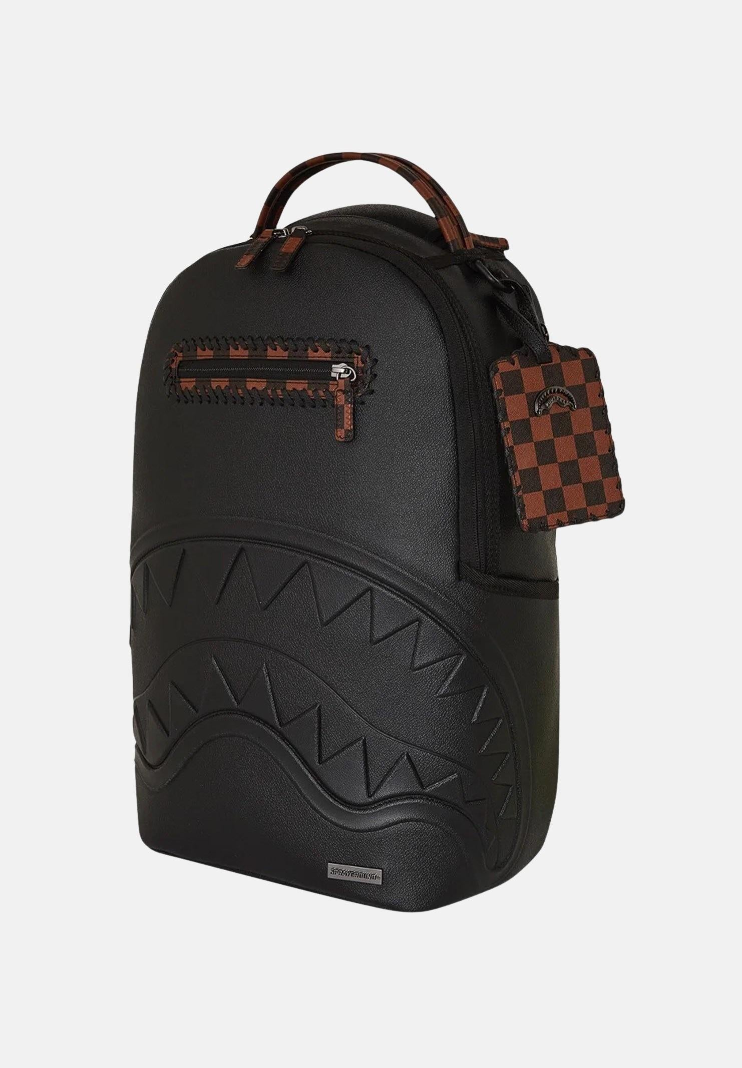 SPRAYGROUND Zaino Dose Of Check Deux Dlxs nero per uomo e donna 910B7666NSZ  SPRAYGROUND 